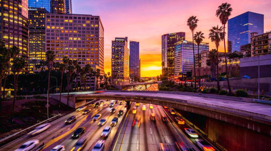 What are the most popular vehicle choices at Los Angeles airport?